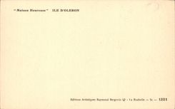 Island of Oleron - Happy House - CPA