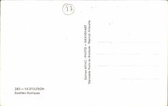 Island of Oleron - Staircases Rustic - CPA