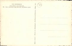 Island of Oleron - St Pierre - Houses of the Grandmothers of Pierre Parcelled out CPA