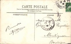 La Rochelle - verheiratete Marandaise Phantasie - Frau - CPA