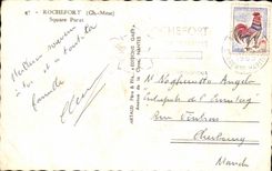 Rochefort on Sea - Parat Public garden - CPA