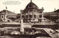 Royan - neu der Garten des Kasinos - CPA