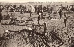 Royan - grosses Tritonshorn - der Strand - CPA