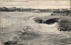 Royan - schweres Meer hat Pontaillao - CPA