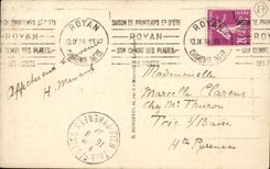 Royan - guter Wind - Segelnschiff - CPA