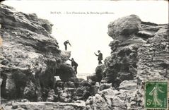 Royan - Pierrieres - der gefahrliche Bruch - CPA