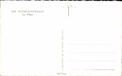 Royan - Pontaillac - die Strand-Andenken - CPA