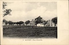 Island of Aix - Place of Austerlitz - CPA