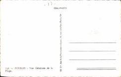 Fouras - View of the Beach - CPA