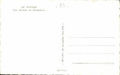 Fouras MODERN CARD gardens of the semaphore