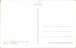 Chatelaillon CPA gardens of the casnino