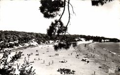 Saint Georges de Didonne MODERN CARD the beach of Suzac the point of Lembechade