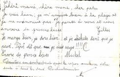 Saint Georges de Didonne cPA the beach