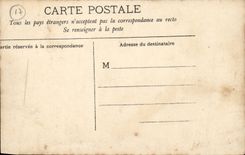 CPA In front of the way of the cornice of St Palate in Pierrieres