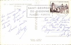 Saint Georges de Didonne CPA the beach