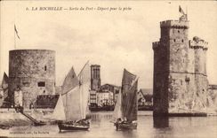 La Rochelle cPA verliess die Portabfahrt fur die Sunde