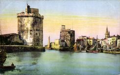 Eingang Rochelle-CPA des Hafens