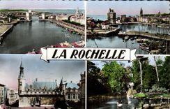 Rochelle-MODERNE KARTE Ansicht das Portrathaus der Fluss in den Parks