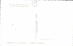 Rochelle-MODERNE KARTE der Hafen und die zwei Tours