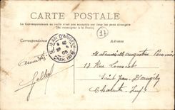 Rochefort on Sea CPA Course Roy BRy colonial Infantry with the exercise