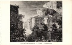 Notre Dame of Port CPA the apse old Table