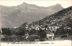 Saint Gervais les Bains CPA View
