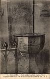 Domremy CPA Font or was Jeanne Baptist of arc and tomb stone of wire of the godmother of Jeanne of arc