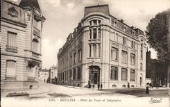Moulins CPA Post office building and Telegraphs