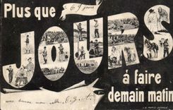 CPA Militaria More than 69 days has to make