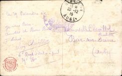 CPA Militaria glory with the 2 armies (France and Belgium)