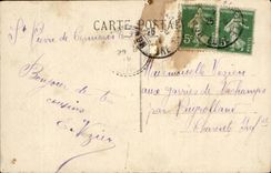 CPA Militaria the feet Costume