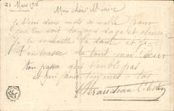 CPA General Militaria Joffre Victorious of the battle of the Marne