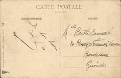 CPA Militaria French Navy With the infirmary