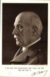 CPA Militaira Marechal Petain I hate the lies which did so much difficulty to you