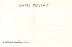 CPA Militaira Marechal Petain I hate the lies which did so much difficulty to you