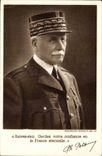 CPA Militaira Marechal Petain Follow to me Gardez your confidence in eternal France