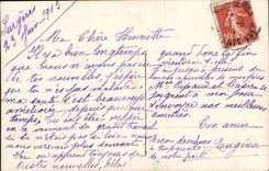 CPA Militaria Soldier Flowers