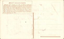 CPA Militaria Armand Joseph Bruart Alsatian does not have Colmar in 1796 against admiral