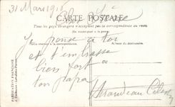 CPA Militaria Heart of Frenchwoman (children nurse)