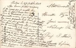 CPA Militaria Soldat Lives the 8th battery (gun)