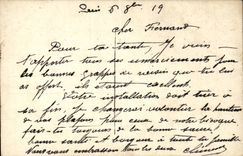 CPA Militaria Festivals of the victory July 14th 1919