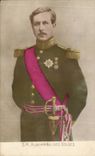CPA Militaria Albert 1st king of the Belgians