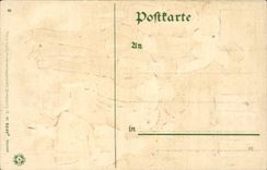 CPA Andenken von Lothringen Elsass (Folklorekostum)