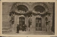 CPA Strasbourg Cathedral southern Gate