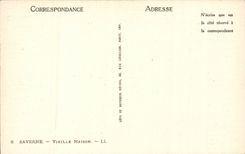 CPA Saverne Old woman house