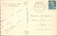 CPA Nideck the girl of the giant by Oberhalasch