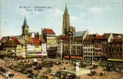 CPA Strasbourg Places Kleber