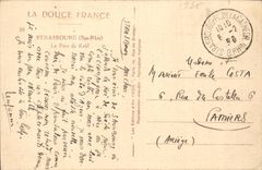 CPA Strasbourg the bridge of Kehl