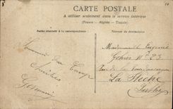 Elsassisches CPA (Kappenkostumfolklore Elsass Elsass)