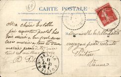 CPA die elsassischen hat Nancy-Dorf von Obsersebach (Folklore bedeckt Kostum) mit einer Kappe